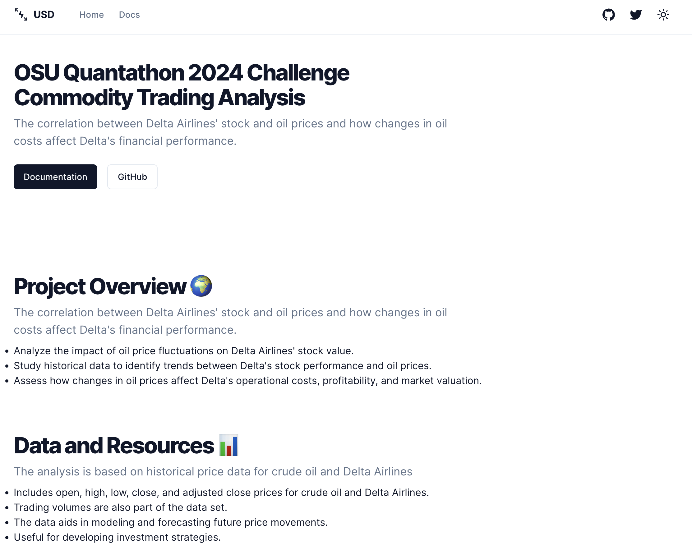 OSU Quantathon 2024 Challenge: Commodity Trading Analysis